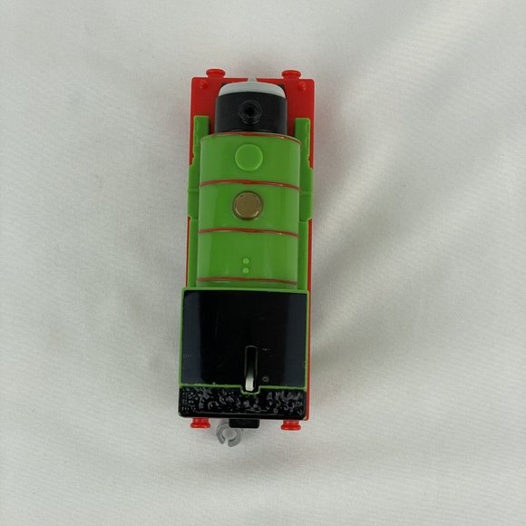 Thomas & Friends Trackmaster 2013 Percy Motorized Train Orange Mail Car Mattel - Picture 6 of 13